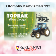 OTOMOTİV KARTVİZİTLERİ 0192