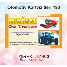 OTOMOTİV KARTVİZİTLERİ 0193
