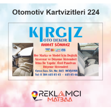 OTOMOTİV KARTVİZİTLERİ 0224