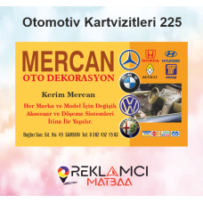 OTOMOTİV KARTVİZİTLERİ 0225