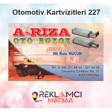 OTOMOTİV KARTVİZİTLERİ 0227