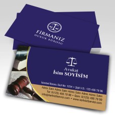 Avukat Kartvizit Fiyatları