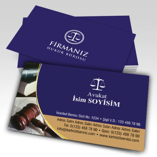 AVUKAT KARTVİZİT MODELLERİ