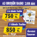 Broşür baskı A3