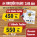 A4 Broşür Baskı Fiyatları A4 Broşür Baskı Fiyatları