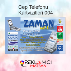 CEP TELEFONU VE İLETİŞİM KARTVİZİTLERİ 0004