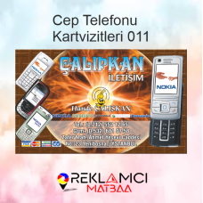 CEP TELEFONU VE İLETİŞİM KARTVİZİTLERİ 0011