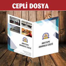 DİJİTAL BASKILI CEPLİ DOSYA