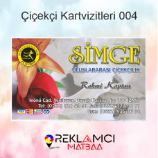 ÇİÇEKÇİ KARTVİZİTLERİ 0004