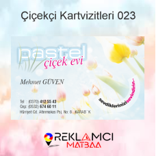 ÇİÇEKÇİ KARTVİZİTLERİ 0023
