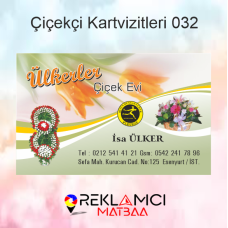 ÇİÇEKÇİ KARTVİZİTLERİ 0032