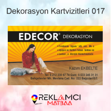 DEKORASYON KARTVİZİTLERİ 0017
