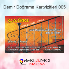 DEMİR DOĞRAMA  KARTVİZİTLERİ 0005