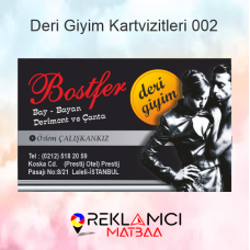DERİ GİYİM  KARTVİZİTLERİ 0002