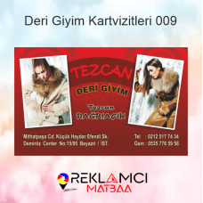 DERİ GİYİM  KARTVİZİTLERİ 0009