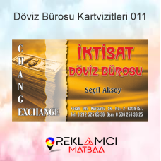 DÖVİZ KARTVİZİTLERİ 0011