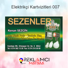 ELEKTRİKÇİ KARTVİZİTLERİ 0007