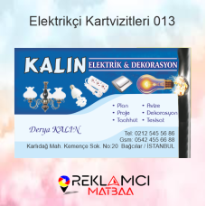 ELEKTRİKÇİ KARTVİZİTLERİ 0013