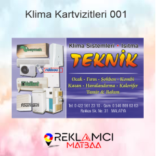 KLİMA KARTVİZİTLERİ 0001