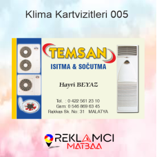 KLİMA KARTVİZİTLERİ 0005