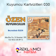 KUYUMCU KARTVİZİTLERİ 0030