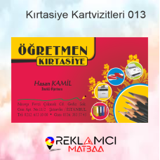 KIRTASİYE KARTVİZİTLERİ 0013