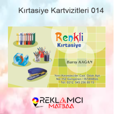 KIRTASİYE KARTVİZİTLERİ 0014