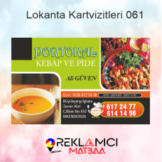LOKANTA KARTVİZİTLERİ 0061