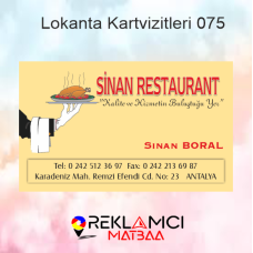 LOKANTA KARTVİZİTLERİ 0075