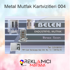 METAL MUTFAK KARTVİZİTLERİ 0004