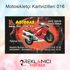 MOTOSİKLETÇİ KARTVİZİTLERİ 0016