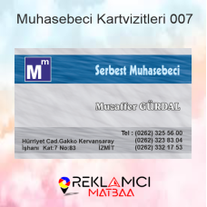 MUHASEBE KARTVİZİTLERİ 0007