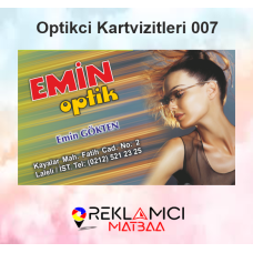 OPTİKÇİ KARTVİZİTLERİ 0007
