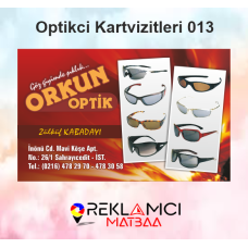 OPTİKÇİ KARTVİZİTLERİ 0013