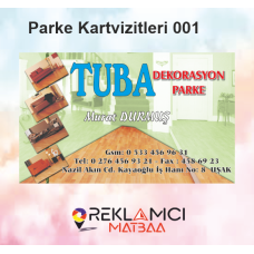 PARKE KARTVİZİTLERİ 0001