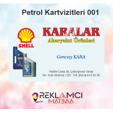 PETROL VE AKARYAKIT KARTVİZİTLERİ 0001