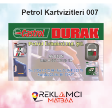 PETROL VE AKARYAKIT KARTVİZİTLERİ 0007