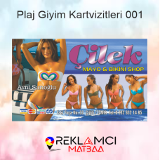 PLAJ GİYİM KARTVİZİTLERİ 0001