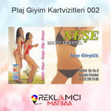PLAJ GİYİM KARTVİZİTLERİ 0002