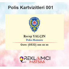 POLİS KARTVİZİTLERİ 0001