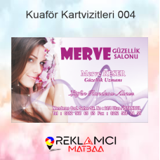KUAFÖR VE GÜZELLİK SALONU KARTVİZİTLERİ 0004