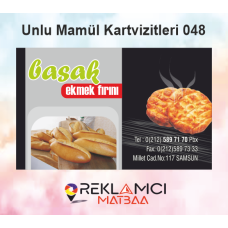 UNLU MAMÜLLER KARTVİZİTLERİ 0048