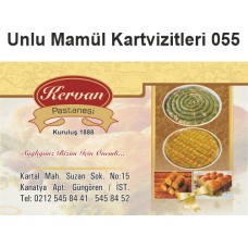 UNLU MAMÜLLER KARTVİZİTLERİ 0055