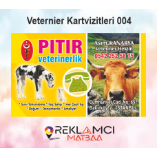 VETERİNER KARTVİZİTLERİ 0004