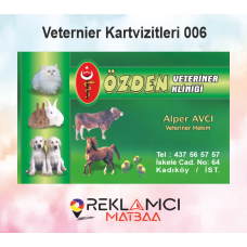 VETERİNER KARTVİZİTLERİ 0006