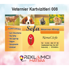 VETERİNER KARTVİZİTLERİ 0008